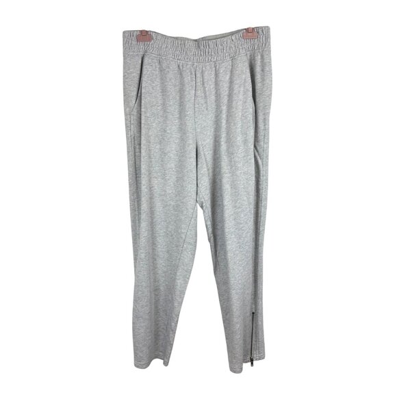 Victoria's Secret Pink Pants - Victorias Secret Pink XL Gray Womens Sweatpants With Zippered Ankles Lounge